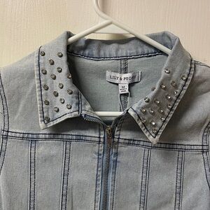 Jeans Zipper Dress